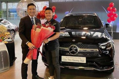 Mercedes-Benz GLC tiền tỷ của Quang Hải có gì đặc biệt?