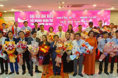 Đại biểu Quốc hội Huỳnh Thành Chung tái đắc cử chức Chủ tịch Hội Doanh nghiệp trẻ tỉnh Bình Phước khóa V
