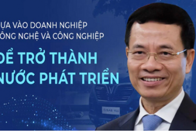 Dựa vào doanh nghiệp công nghệ và công nghiệp để trở thành nước phát triển