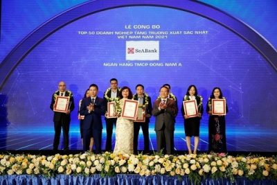 SeABank – ‘Top 50 doanh nghiệp tăng trưởng xuất sắc nhất Việt Nam’