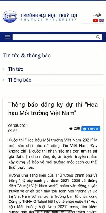 Hoa hậu Môi trường Việt Nam