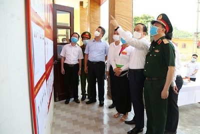 Hà Nội: Kiểm tra công tác phòng chống dịch, chủ động các phương án cho ngày bầu cử