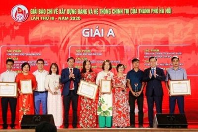 Tích cực tuyên truyền, tham gia 2 Giải Báo chí của thành phố Hà Nội năm 2021
