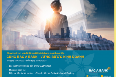 BAC A BANK đồng hành cùng doanh nghiệp vững bước kinh doanh