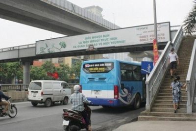 Đầu tư hơn 3,8 tỷ đồng xây cầu vượt đi bộ trên đường Nguyễn Trãi