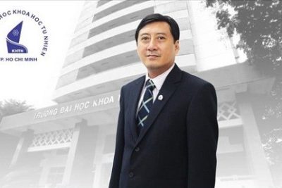 PGS. TS Trần Lê Quan là tân Hiệu trưởng Trường ĐH Khoa học tự nhiên (ĐHQG TP.HCM)
