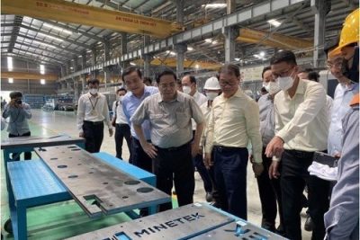 Thủ tướng thăm nhà máy sản xuất lắp ráp ôtô, xe máy của Tập đoàn Thaco