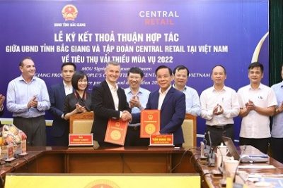 Tập đoàn Central Retail dự kiến tiêu thụ 1.000 tấn vải thiều Bắc Giang