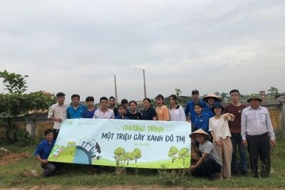 GreenViet triển khai kế hoạch trồng 200 cây xanh tại thị trấn Xuân Mai – Hà Nội