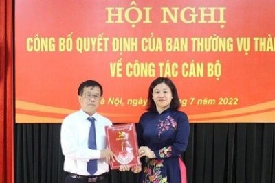 Nhà báo Lại Bá Hà giữ chức Phó Tổng biên tập Báo Hà Nội Mới