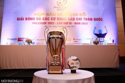 Họp báo công bố Giải bóng đá các Cơ quan Báo chí toàn quốc lần thứ VI-Press Cup 2022.