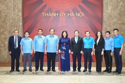 Tăng cường hợp tác, trao đổi kinh nghiệm hoạt động công đoàn giữa Hà Nội – Viêng Chăn
