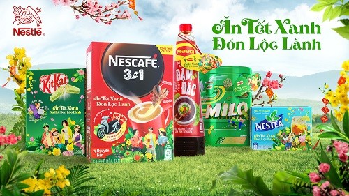 Nestlé Việt Nam cùng người tiêu dùng Việt “Ăn Tết xanh - đón lộc lành”
