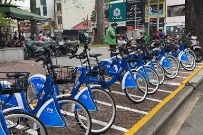 Sắp thí điểm dịch vụ xe đạp công cộng ở 6 quận của Hà Nội