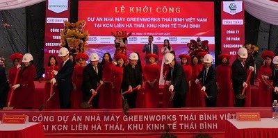 Thái Bình: Khởi công dự án 200 triệu đô la Mỹ tại Khu công nghiệp Liên Hà Thái