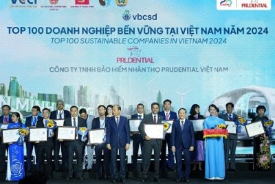 Prudential Việt Nam giữ vững vị thế Doanh nghiệp Bền vững và Kinh doanh có trách nhiệm